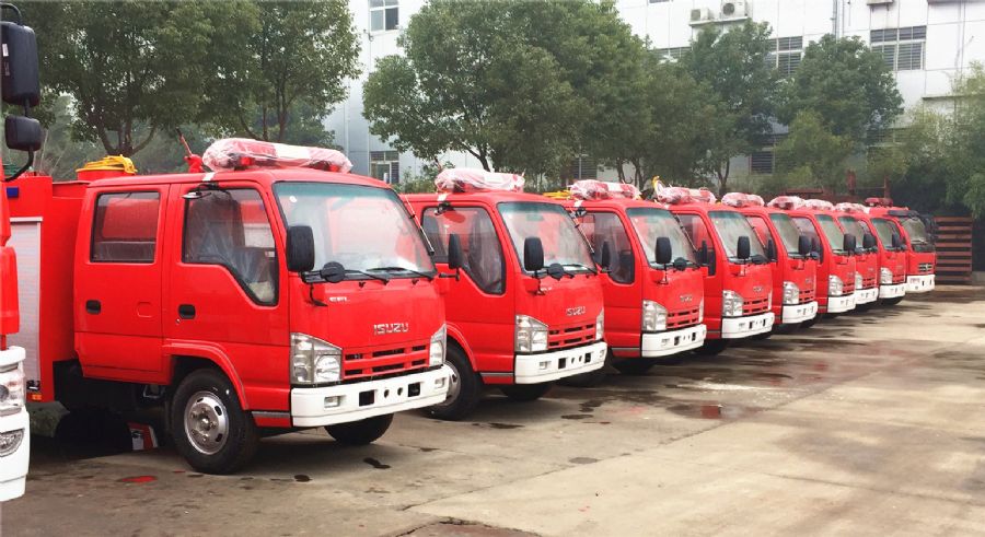 五十铃3吨水罐消防车 五十铃3吨水罐消防车