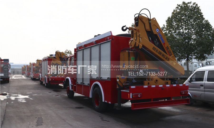 东风抢险救援消防车 东风抢险救援消防车
