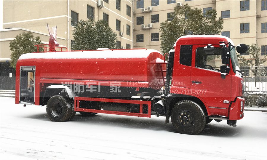 东风天锦10吨简易消防车 东风天锦10吨简易消防车
